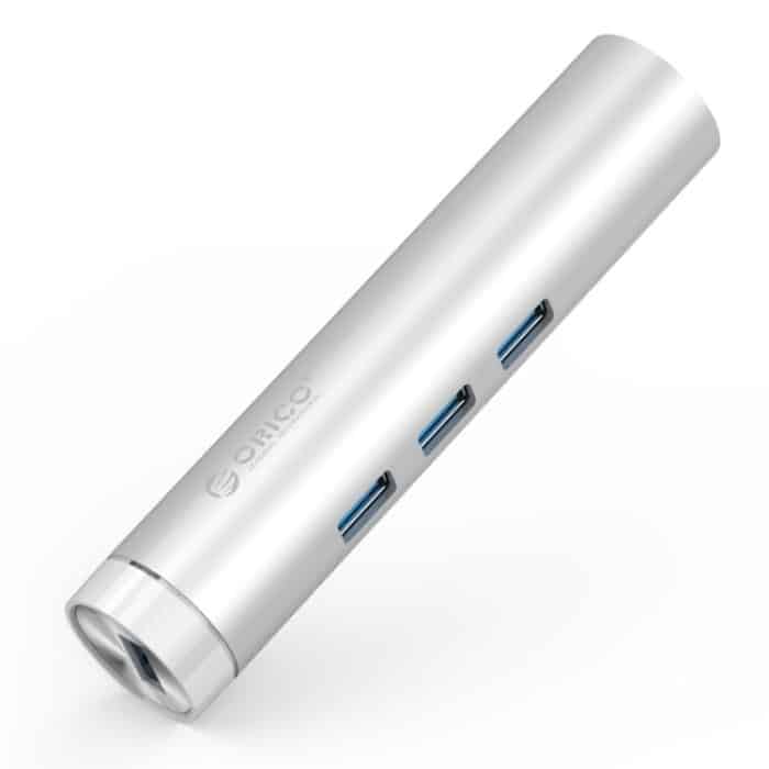 ORICO ARH3L-U3 Multifunktionaler USB3.0 1000 Mbit / s Wifi-Netzwerkkarten-Hub – Bild 2