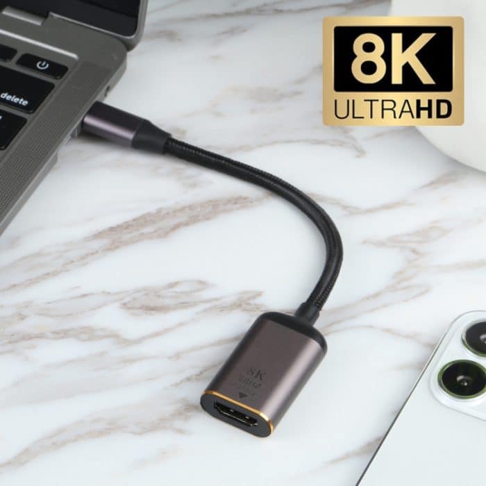 8k 60Hz HDMI-Buchse an USB-C / Typ-C-Steckeradapterkabel – Bild 5