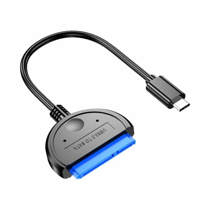 TC44 USB-C/Typ-C-zu-SATA-Festplattenkonverter für 2,5-Zoll-Solid-State- und mechanische Festplatten – Bild 1