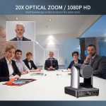Feelworld NDI20X Simultane 20x Optical Zoom Live Streaming PTZ -Kamera, EU und US -Stecker – Bild 3