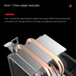 Rote Meer Mini -Computer CPU Stummschalte Kühler – Bild 5