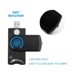 Rocketek SCR10 USB2.0 Smart Card / SD / TF / M2 / MS / SIM-Kartenleser – Bild 5