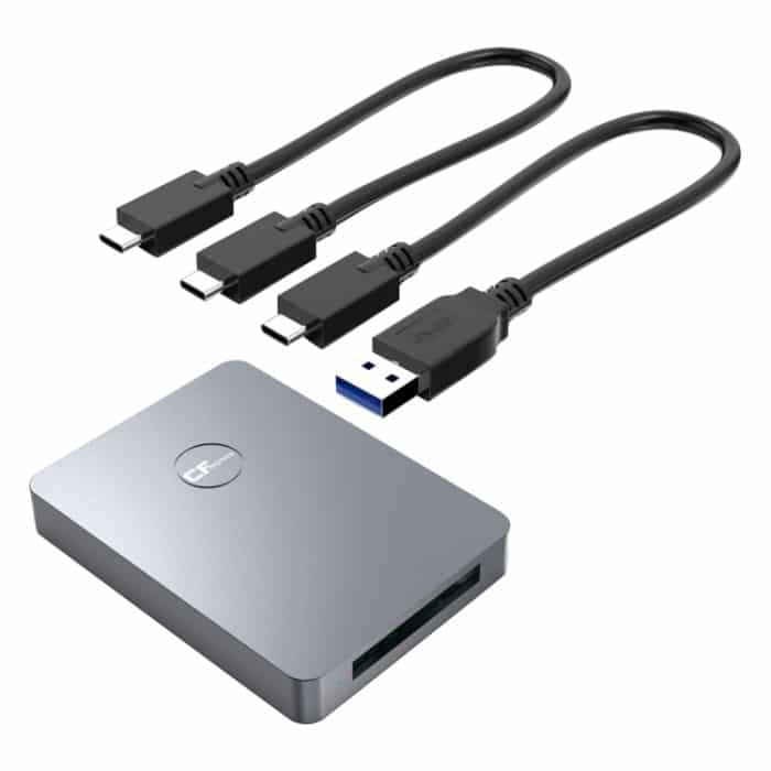 PC2159SH.jpg Rocketek CR316 USB3.1 Gen2 CFexpress Typ B Kartenleser, CFexpress Type B – Bild 1