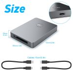 Rocketek CR316 USB3.1 Gen2 CFexpress Typ B Kartenleser, CFexpress Type B – Bild 2