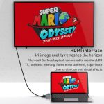 Rocketek SHL731 8 in 1 60W PD / RJ45 / 4K HDMI / USB 3.0 HUB Adapter für Surface Pro 3 / 4 / GO – Bild 5