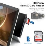 Rocketek SGO771 Type-C auf USB2.0 / 3,5 mm AUX / SD / TF HUB-Adapter für Surface Pro GO – Bild 5