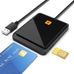 Rocketek CR317 USB 2.0 SIM/ID/CAC-Smartcard-2-in-1-Kartenleser – Bild 2