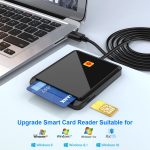 Rocketek CR317 USB 2.0 SIM/ID/CAC-Smartcard-2-in-1-Kartenleser – Bild 4