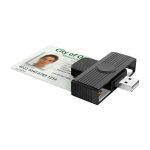 Rocketek CR318 USB 2.0 Smart Card / SIM / ID / CAC-Kartenleser