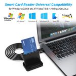 Rocketek SCR816 USB2.0 CAC/SIM/IC/ATM-Smartcard-Leser – Bild 6