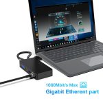 Rocketek SH702 11 in 1 USB 3.0 HUB Adapter mit RJ45 für Surface Laptop 1/2 – Bild 5