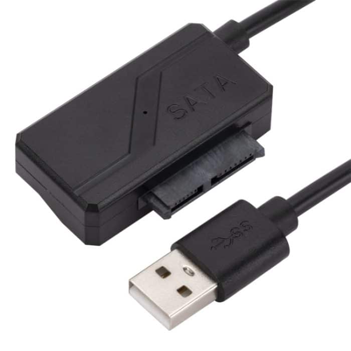 SATA-auf-USB-2.0-Adapterkabel Optisches Laufwerkskabel – Bild 1