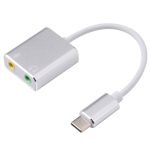 USB-C / Typ C an Buchse 3,5-mm-Kopfhörer-Mikrofon-Soundkarte – Bild 2