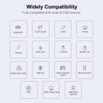 889R USB-Stecker auf Dual-USB 2.0 + USB 3.0-Buchse, 889R – Bild 6