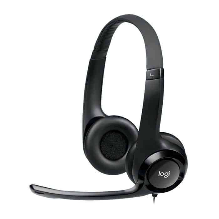Logitech H390 USB Wired Headset Stereo-Kopfhörer mit Noise-Cancelling-Mikrofon – Bild 1