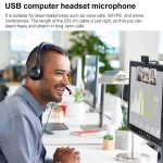 Logitech H390 USB Wired Headset Stereo-Kopfhörer mit Noise-Cancelling-Mikrofon – Bild 7