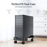 ORICO CPB4-BK-BP Computer-Host-Halterung mit Rollen, CPB4-BK-BP – Bild 4