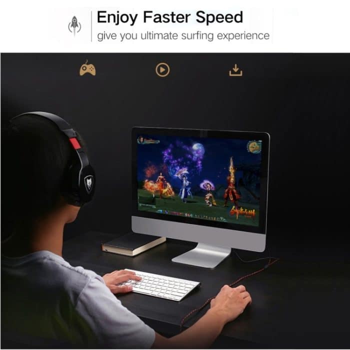 REXLIS 2 m CAT6 einziehbares flaches RJ45-Ethernet-Netzwerk-LAN-Kabel, Length: 2m – Bild 9