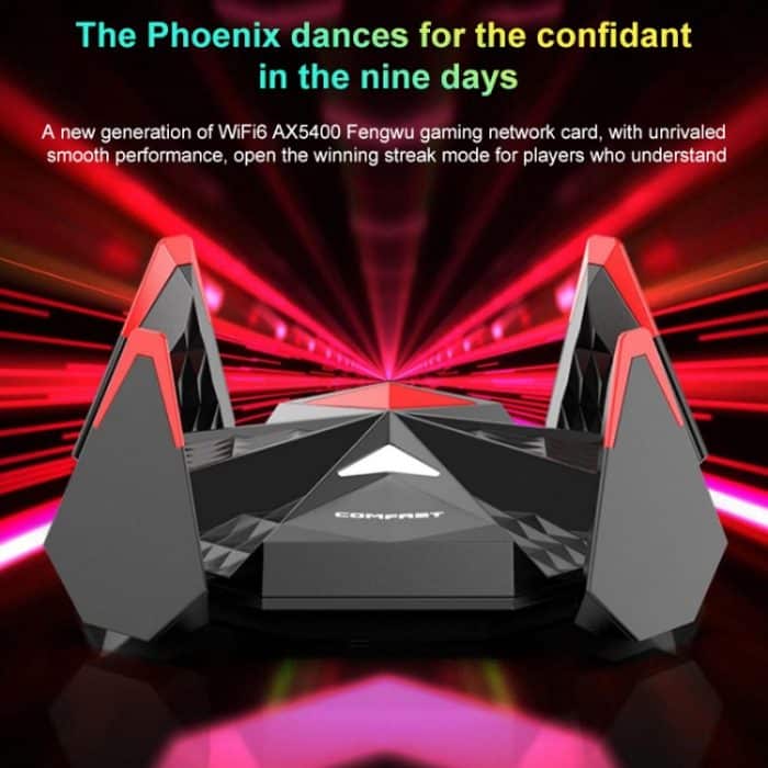 COMFAST CF-977AX 5400 Mbit/s Tri-Band Wireless-Netzwerkkarte WiFi6 Typ-C-Adapter – Bild 2
