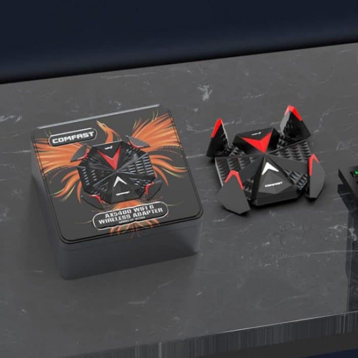 COMFAST CF-977AX 5400 Mbit/s Tri-Band Wireless-Netzwerkkarte WiFi6 Typ-C-Adapter – Bild 13