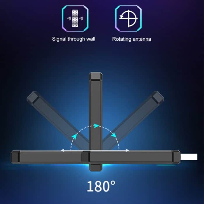 COMFAST 972 AX 5400 Mbit/s WiFi 6 Free Drive USB Wireless-Netzwerkkarte – Bild 10