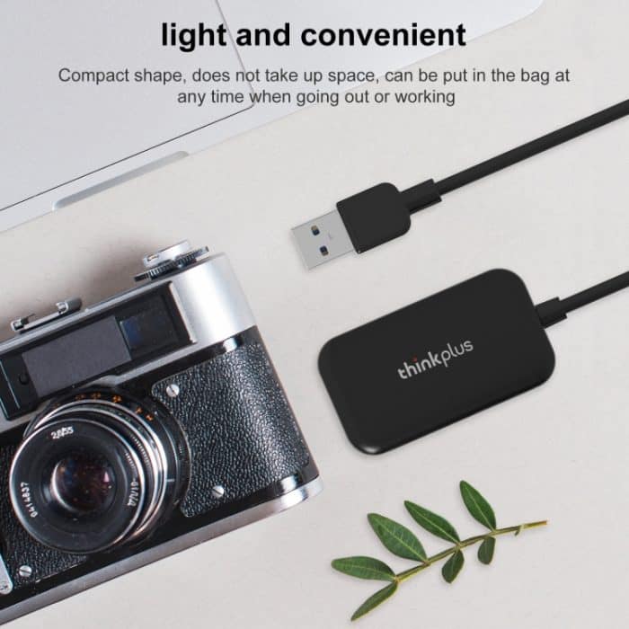 Lenovo Thinkplus TC102 USB 3-in-1-Multifunktionskartenleser – Bild 7