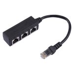 1 bis 3 Sockel LAN Ethernet Netzwerk RJ45 Plug Splitter Extender