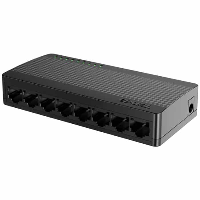 PC2596.jpg Tenda SG108M All-Gigabit-Ports Hochgeschwindigkeitsnetzwerk 8-Port-Ethernet-Switch 1000 Mbit/s Fast LAN HUB – Bild 1