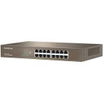 Tenda TEG1016D Desktop v6.0 16-Port-Gigabit-Ethernet-Switch 6KV Lightning Protect