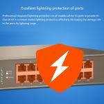 Tenda TEG1016D Desktop v6.0 16-Port-Gigabit-Ethernet-Switch 6KV Lightning Protect – Bild 5