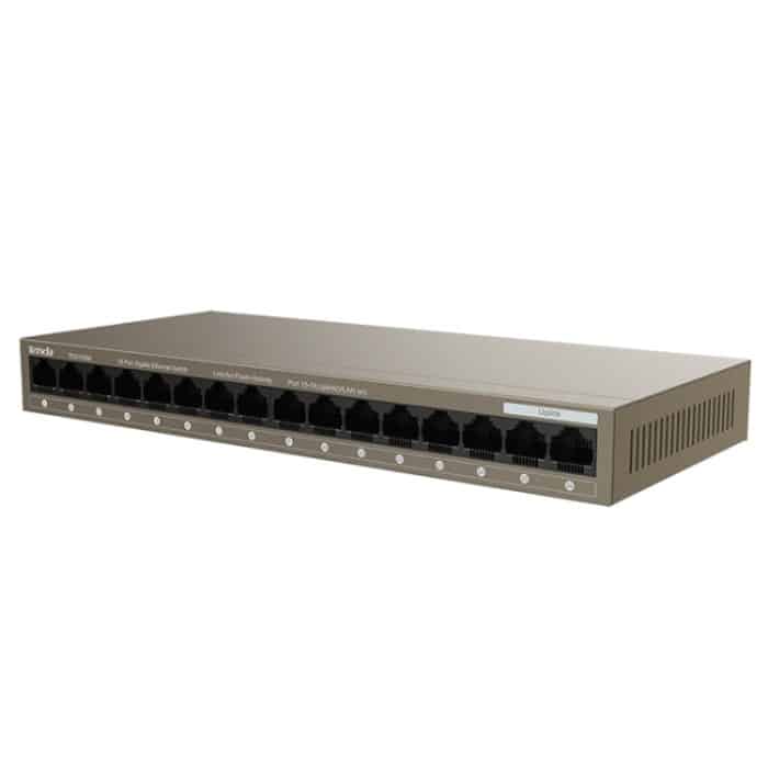Tenda TEG1016M Desktop-Metall-16-Port-Gigabit-Ethernet-Switch für den schnellen Aufbau eines Hochgeschwindigkeitsnetzwerks – Bild 1