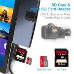 Rocketek SUR758 6-in-1-USB-3.0-/4K-HDMI-/SD-/TF-HUB-Adapter – Bild 6