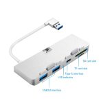 Rocketek HC413 Type-C + USB3.0 x 2 + SD / TF-Kartenleser HUB-Adapter – Bild 2