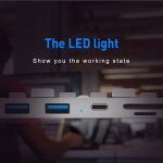 Rocketek HC413 Type-C + USB3.0 x 2 + SD / TF-Kartenleser HUB-Adapter – Bild 6