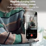 YESIDO KR16 2-in-1 kabelloses Lavalier-Mikrofon, 8-poliger Empfänger mit Ladebox – Bild 6