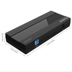 ORICO H727RK-U3 ABS High Speed 7 Ports USB 3.0 HUB mit 12V Netzteil für Laptops/Smartphones, H727RK-U3 – Bild 6
