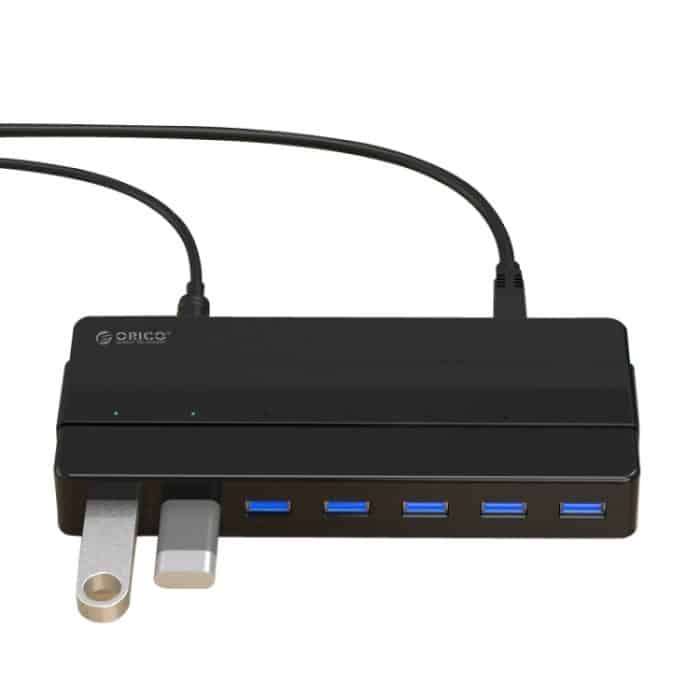 ORICO H7928-U3 ABS-Material Desktop 7 Ports USB 3.0 HUB mit 1 m Kabel, USB 3.0 – Bild 5