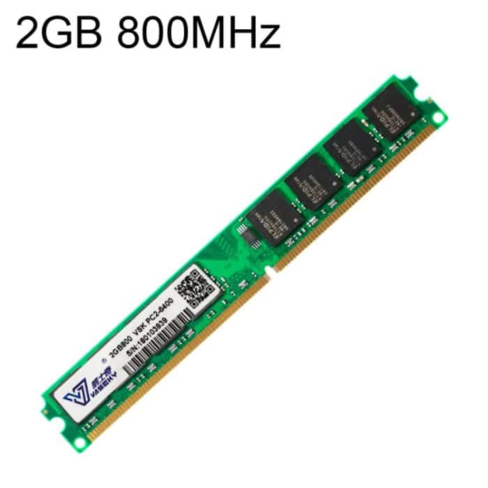 Vaseky 2 GB 800 MHz PC2-6400 DDR2 PC-Speicher-RAM-Modul für Desktop – Bild 1