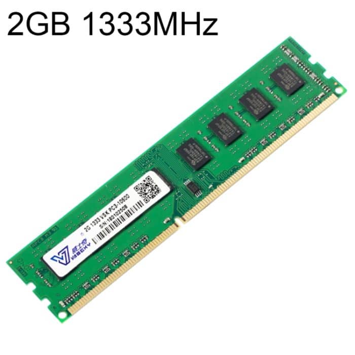 Vaseky 2 GB 1333 MHz PC3-10600 DDR3 PC-Speicher-RAM-Modul für Desktop – Bild 1