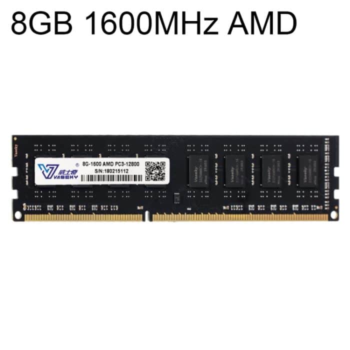 Vaseky 8 GB 1600 MHz AMD PC3-12800 DDR3 PC-Speicher-RAM-Modul für Desktop – Bild 1