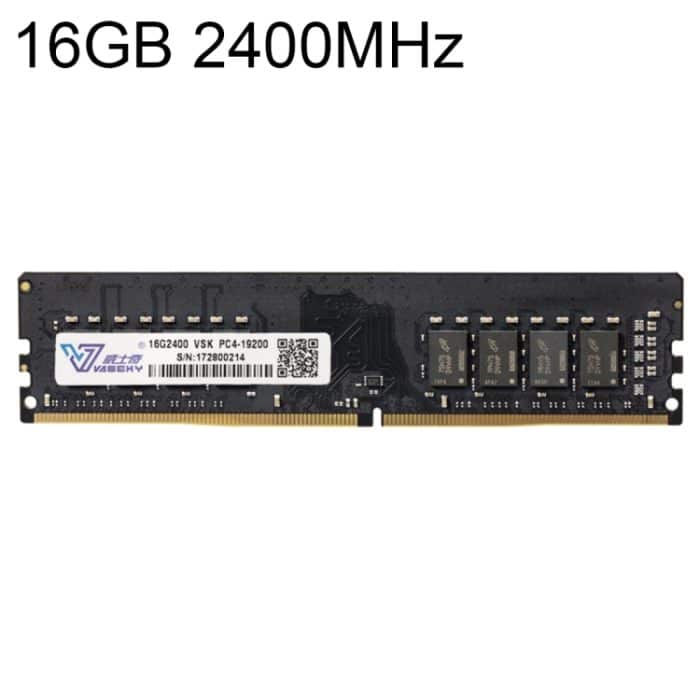 PC3072.jpg Vaseky 16 GB 2400 MHz PC4-19200 DDR4 PC-Speicher-RAM-Modul für Desktop – Bild 1