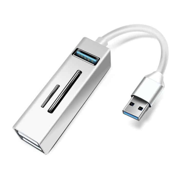 15101 5-in-1 USB 3.0 auf 3 x USB + SD/TF-Kartenleser-HUB-Adapter, USB3.0 – Bild 1
