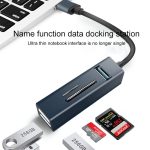 15101 5-in-1 USB 3.0 auf 3 x USB + SD/TF-Kartenleser-HUB-Adapter, USB3.0 – Bild 4