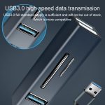 15101 5-in-1 USB 3.0 auf 3 x USB + SD/TF-Kartenleser-HUB-Adapter, USB3.0 – Bild 6