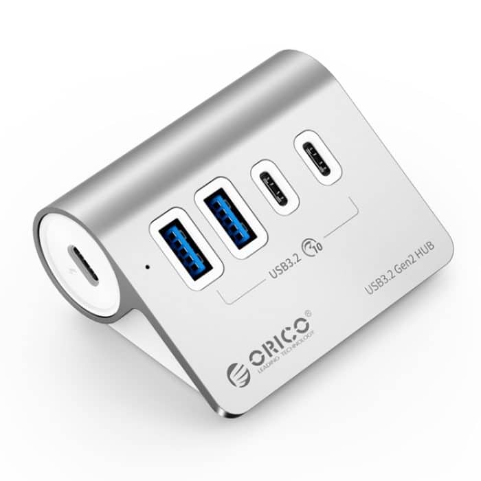 ORICO M3CU2 4-Port Typ-C und USB 3.2 Gen2 10 Gbit/s HUB aus Aluminiumlegierung, M3CU2 – Bild 1