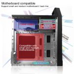 Business Road 3 USB 2.0-Hauptgehäuse 353 x 160 x 399 mm M-ATX / ATX / Mini-ITX-PC-Desktop-Computergehäuse – Bild 4