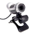 A859 12,0 Megapixel HD 360 Grad WebCam USB 2.0 PC-Kamera mit Schallabsorptionsmikrofon für Computer PC Laptop, Kabellänge: 1,4 m – Bild 3