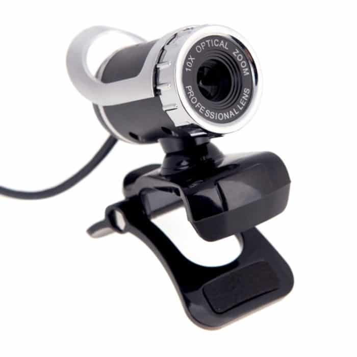 A859 12,0 Megapixel HD 360 Grad WebCam USB 2.0 PC-Kamera mit Schallabsorptionsmikrofon für Computer PC Laptop, Kabellänge: 1,4 m – Bild 3