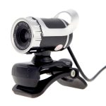 A859 12,0 Megapixel HD 360 Grad WebCam USB 2.0 PC-Kamera mit Schallabsorptionsmikrofon für Computer PC Laptop, Kabellänge: 1,4 m – Bild 4