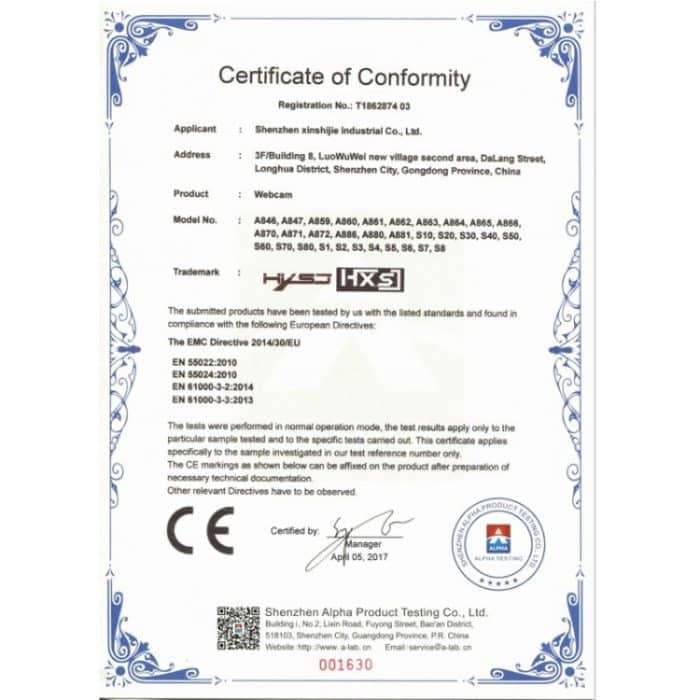 A870 480P Pixel HD 360 Grad WebCam USB 2.0 PC-Kamera mit Mikrofon für Skype-Computer PC Laptop, Kabellänge: 1,4 m, A870 (Orange), A870 (Black) – Bild 10